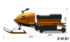 Мини-снегоход ПЕГАС 6,5 л.с.