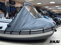 Носовой тент MISHIMO 350 LITE/PRO т.серый